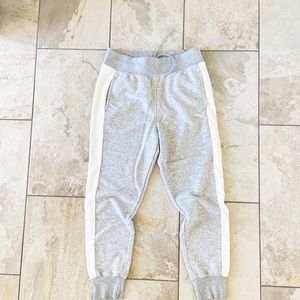 PUMA HEATHER GRAY JOGGER SWEATPANTS WITH POCKETS SZ LG